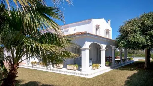 Mediterranean style villa on the coast of Ciutadella 